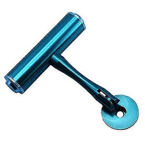 T Frame Bicycle Handlebar Extensions Frame Bicycle Handlebar Lamp Bike Computer Mount Light Extension Frame, Black Blue