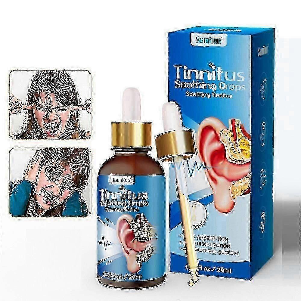 Tinnitus Drops, Tinnitus Relief For Ears, Tinnitus Oil Relieve Earache,itching Improve Hearing, Ear