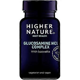 Higher Nature Vegetarische Glucosamine HCL 90 capsules - Verpakking van 4 stuks