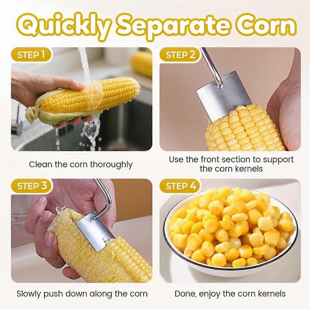 Easy to Clean Corn Cob Peeler, Corn Peeler, Suitable for Corn 