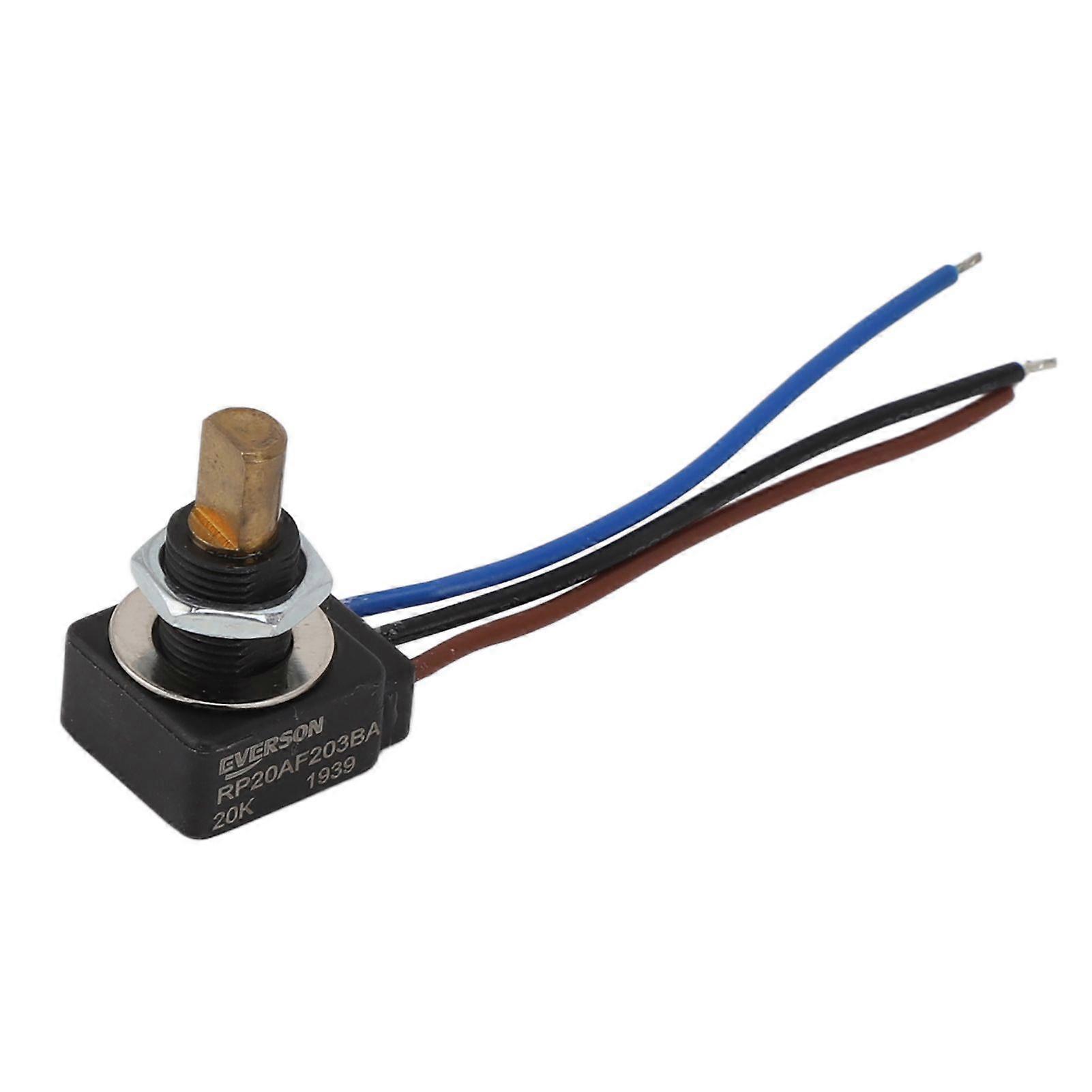 Linear Taper Adjustable Resistor IP65 Waterproof 0.25W Rated Power 320 Rotation Angle Rotary Potentiometer