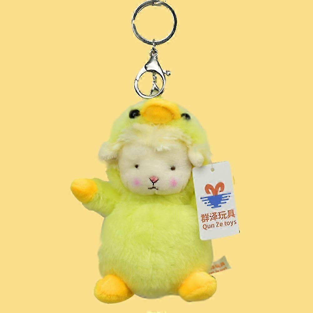 Plush Toy with key ring ,Cute Decorative Plush Toy Accessory Fun Bu...