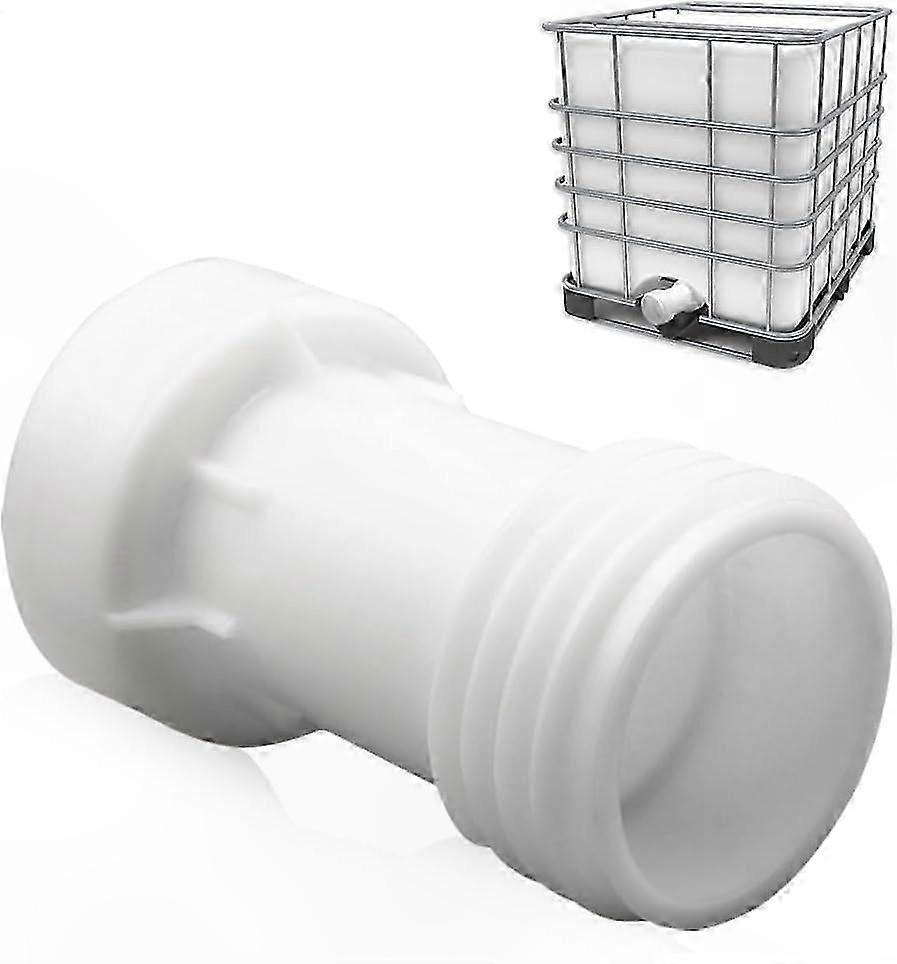 60mm Valve Adapter with Spacer for 1000L IBC Plastic Container Accessory Coarse Thread Extension S60 x 6