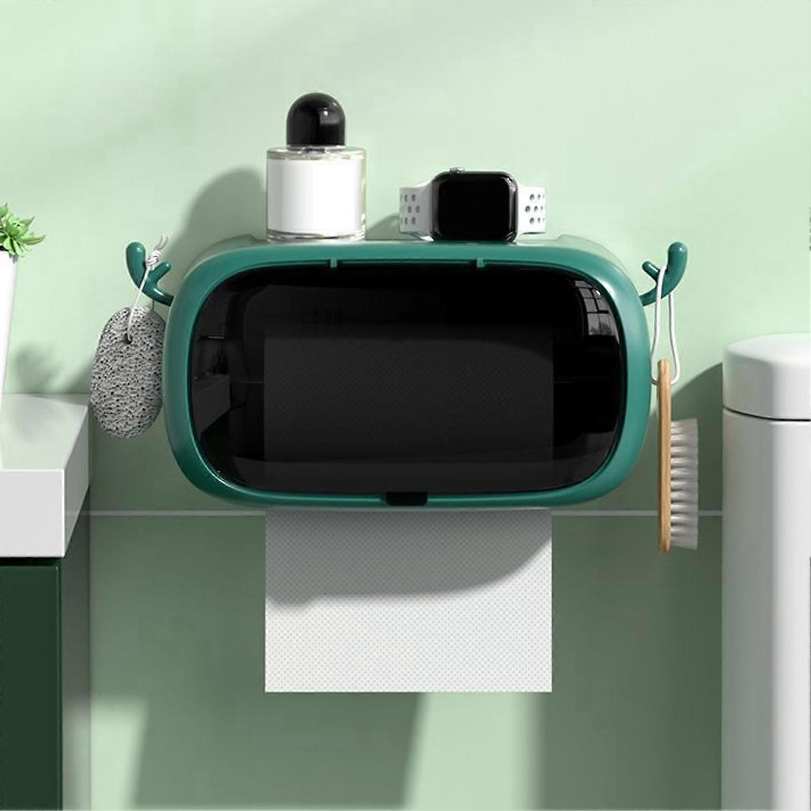 Cute Wall Mount Tissue Dispenser ABS 200g Space Saving Bathroom