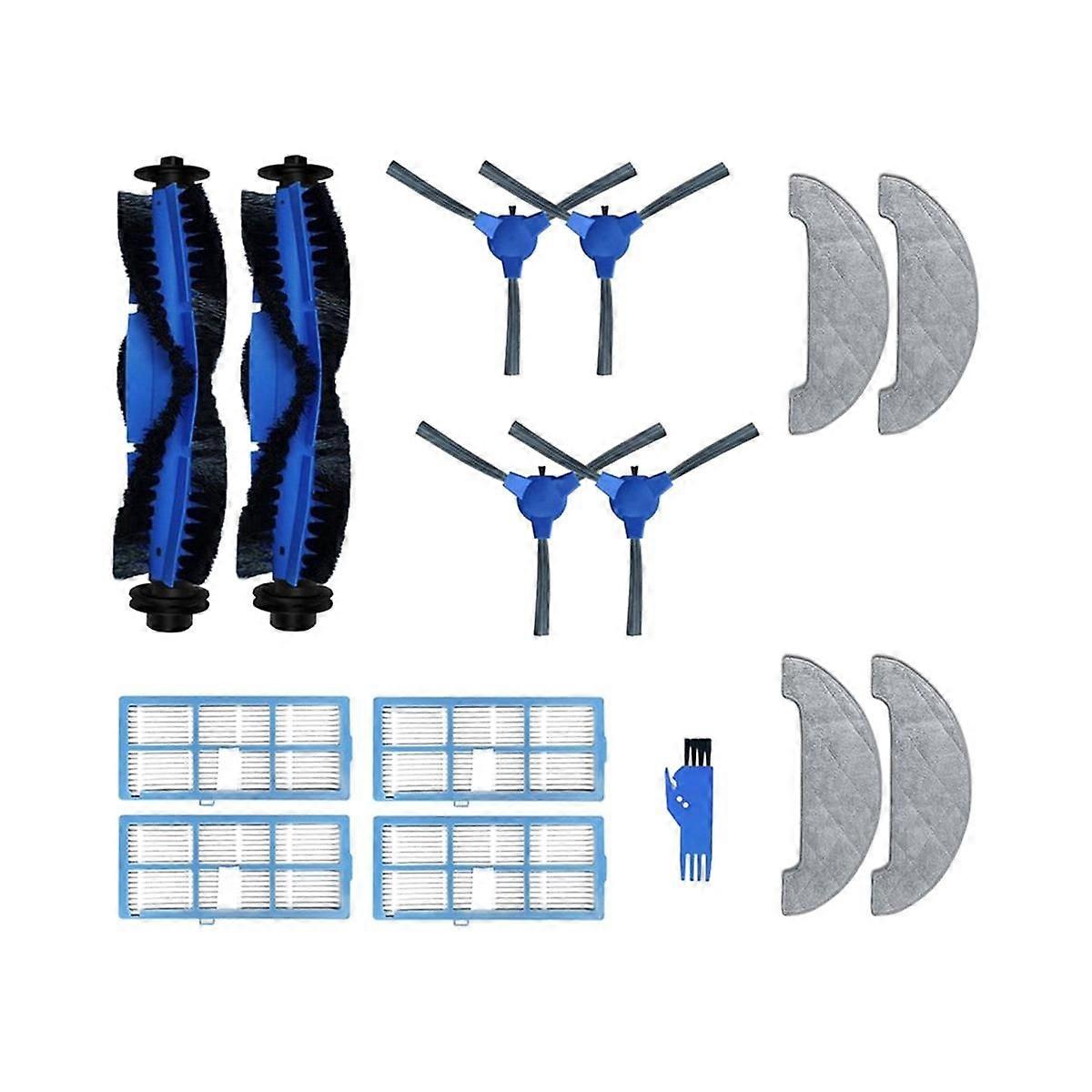 For D5 Series D5S D5S Pro D5S Pro+ Robot Vacuum Cleaner Main Side Brush Hepa Filter Mop Rag