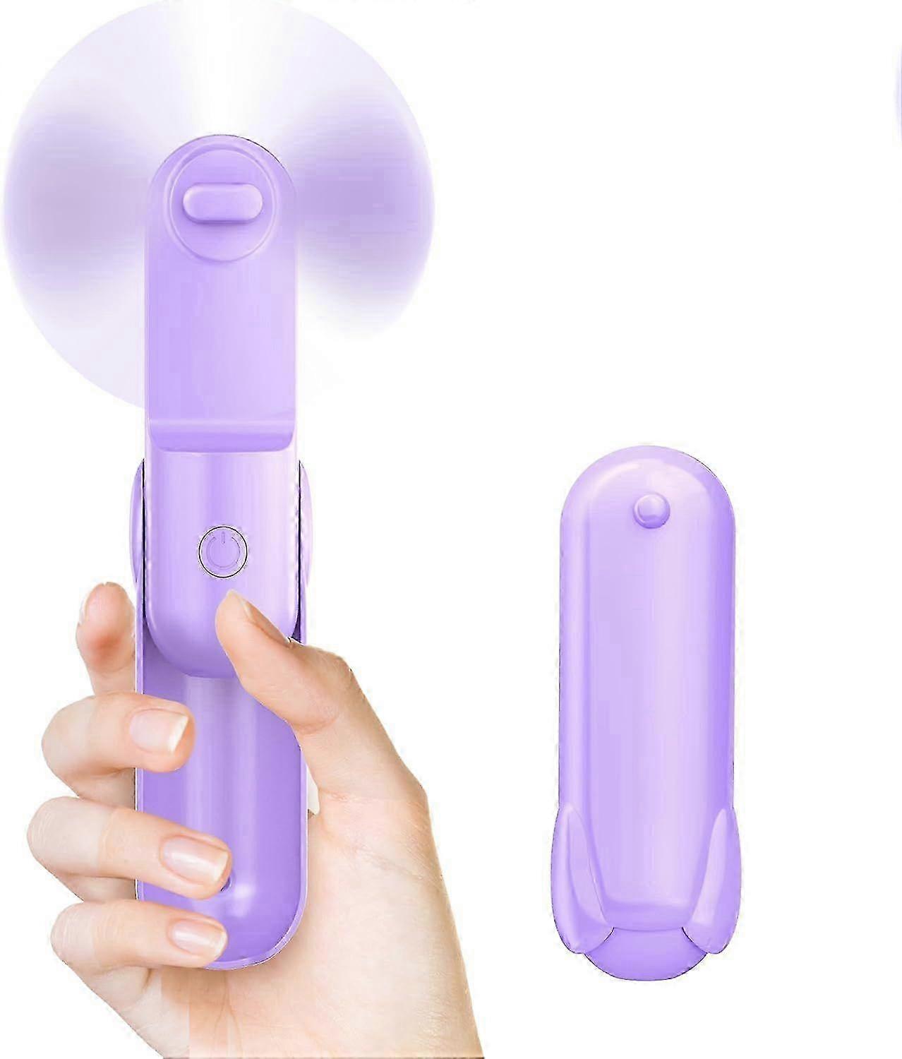 2025 Latest Model Mini Handheld Fan, Portable Hand Fan with USB Rechargeable