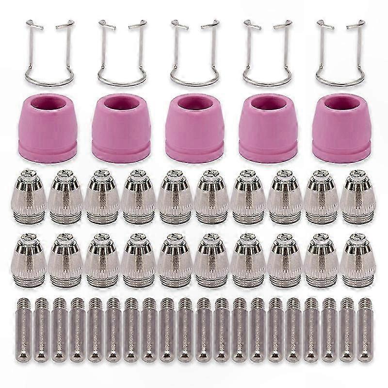 Plasma Cutter Torch Tip Nozzles Consumables Kit for Cutting Applications Accessories