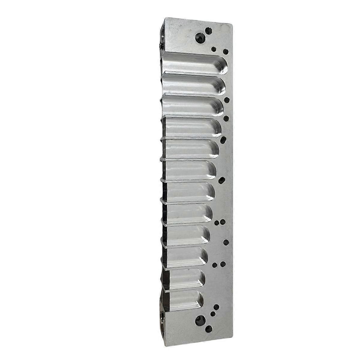 Aluminum Alloy 10 Holes Comb Harmonica Chromatic Scale Part