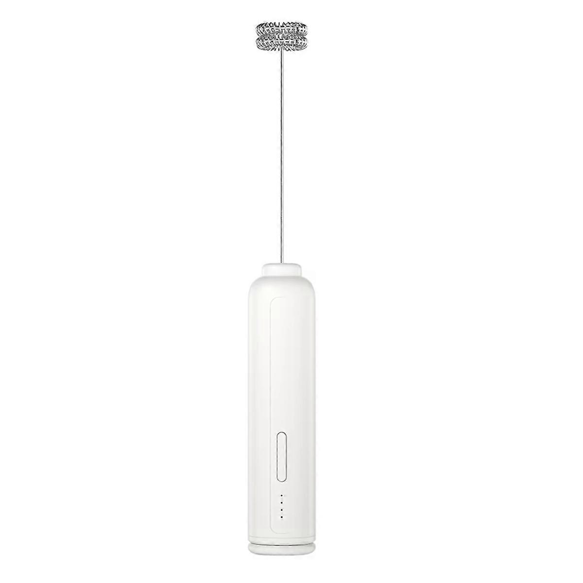 Electric Milk Frother 3-Speed Handheld USB-C Rechargeable Whisk for Coffee, Lattes, and More, Ergonomic and Efficient