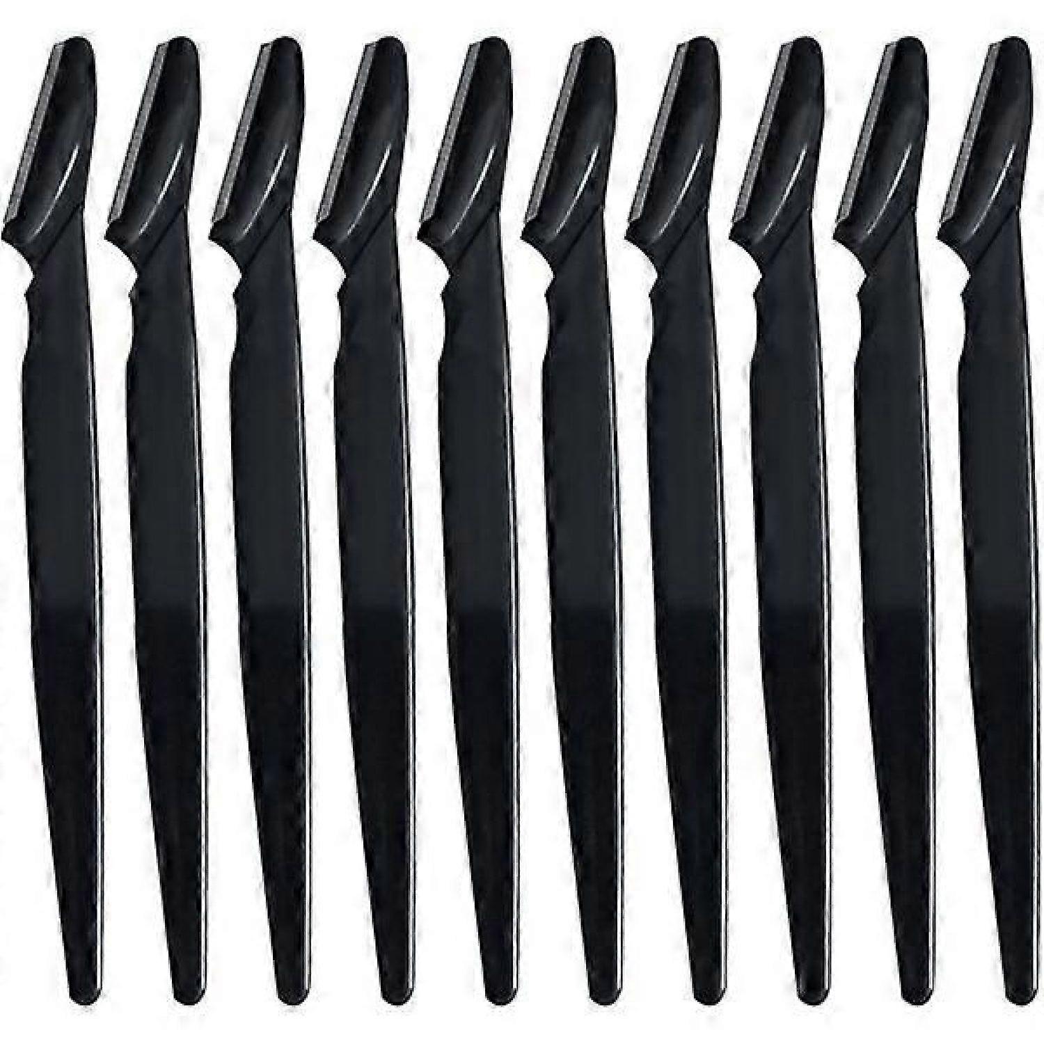 10x Eyebrow Razors - Black -HK908