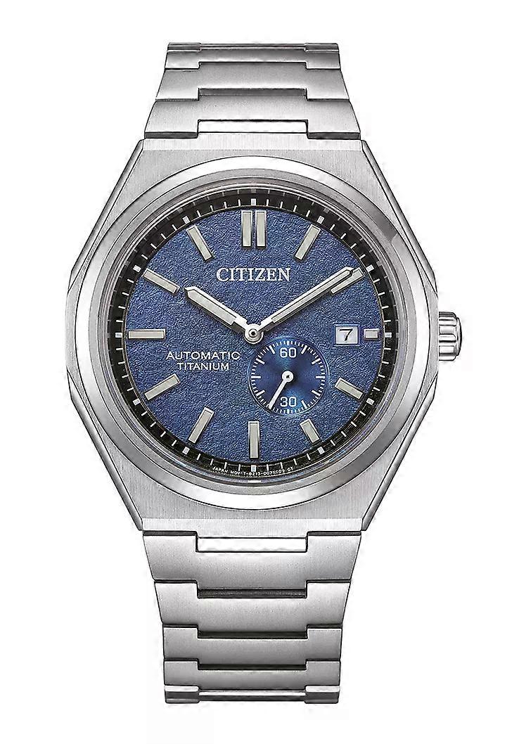Citizen Super Titanium Automatik Kleine Sekunde Blau (NJ0180-80L)