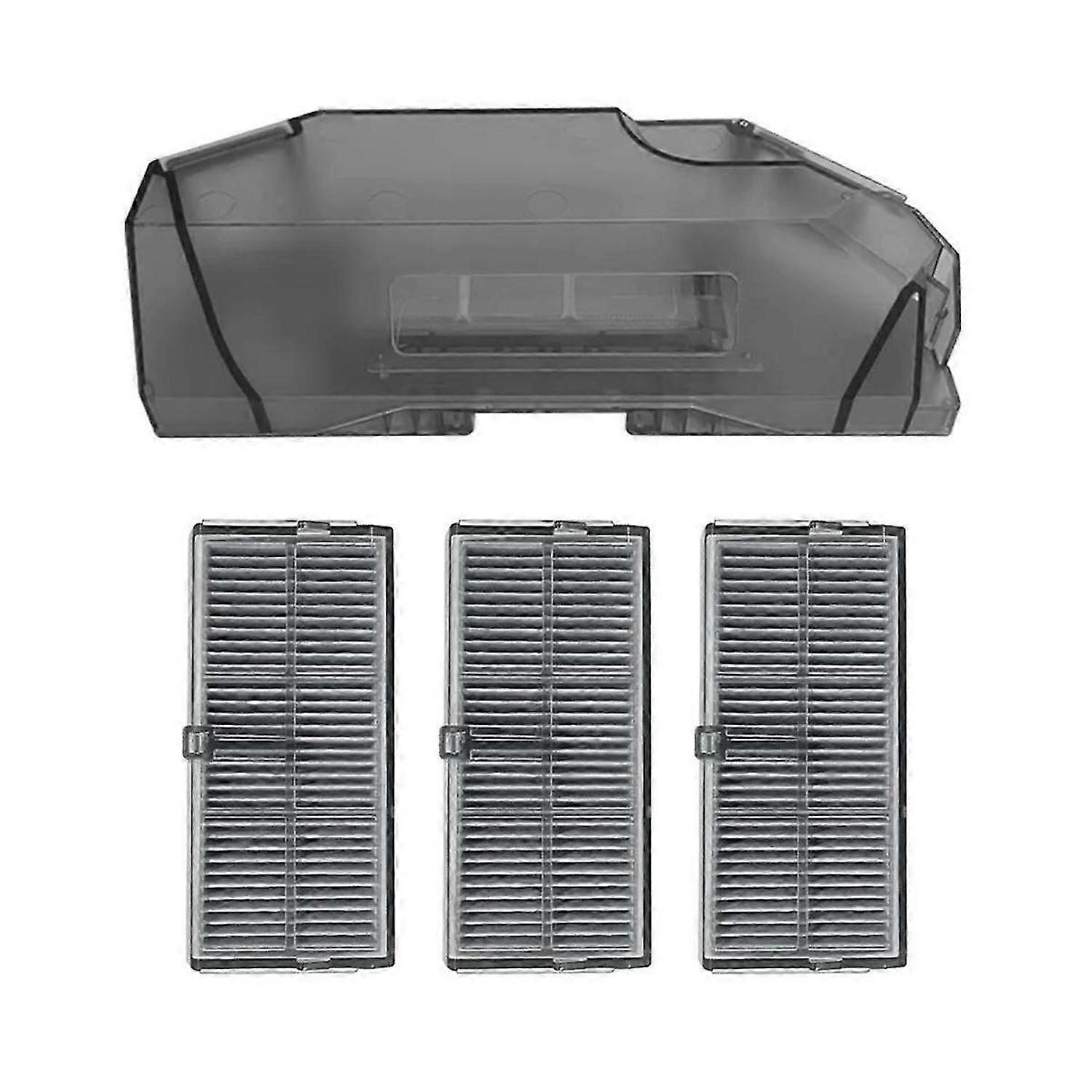 For X30 Pro / S10 Pro Ultra Dust Box Hepa Filter Robot Vacuum Cleaner Accessories Spare Part Replacement