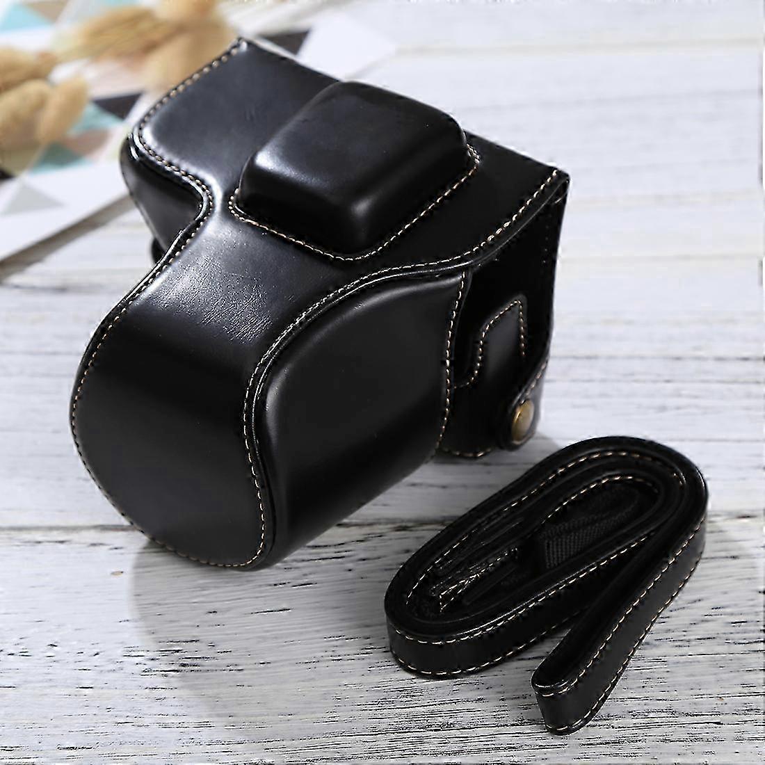 Full Body Camera PU Leather Case Bag with Strap for Olympus EPL7 / EPL8 2025