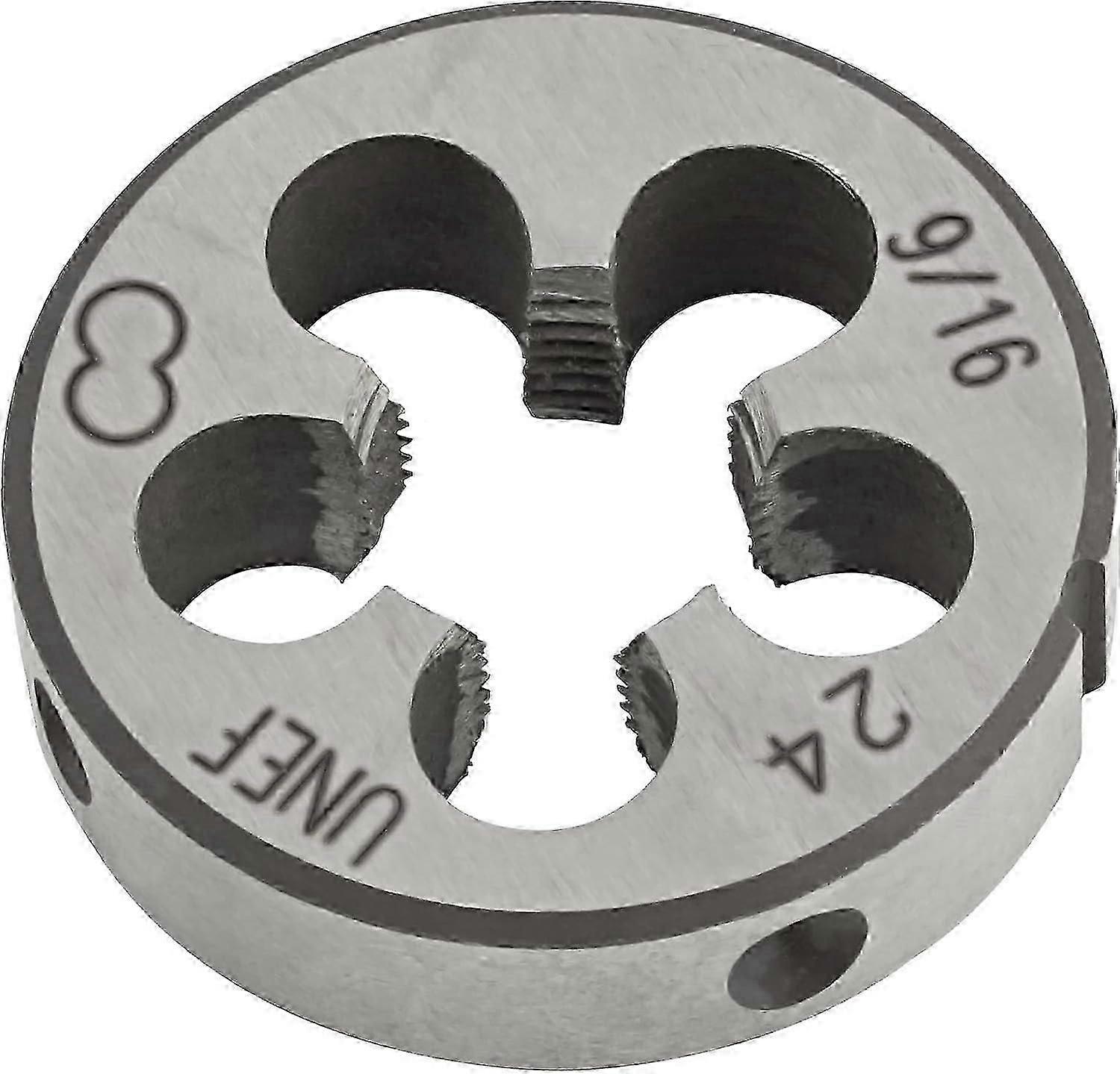UNEF HSS 9/16-24 Tap and Die Set - UNEF 9/16-24 Machine Thread and Right Hand Round Thread