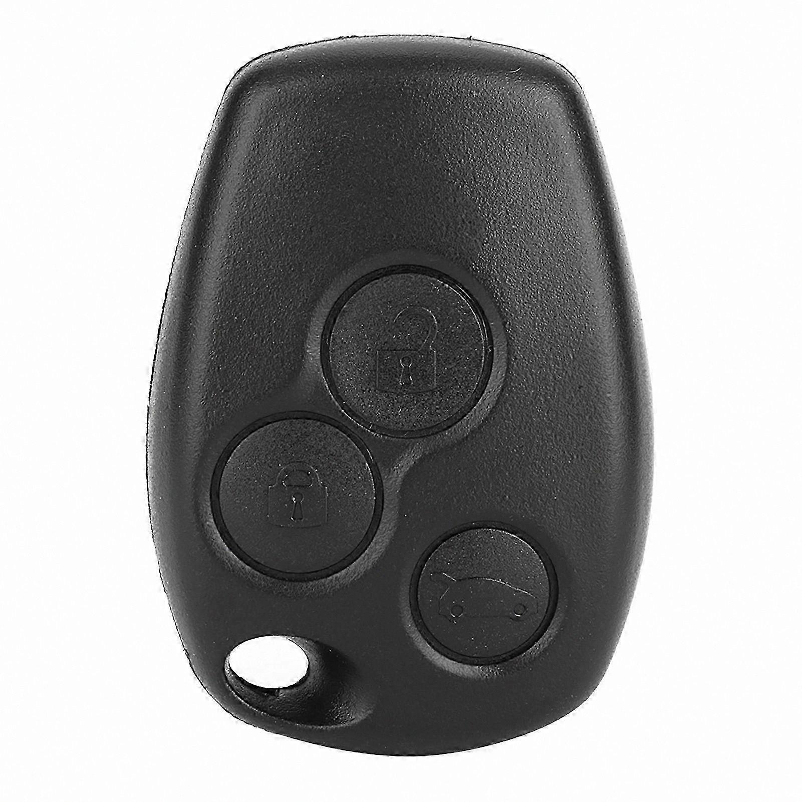 3-Button Remote Key Fob Shell for Renault Vehicles