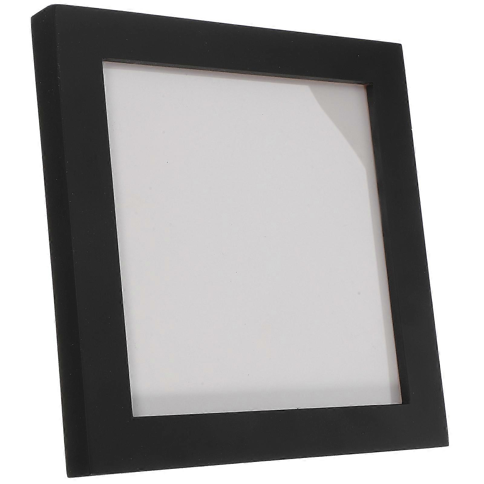 Wooden Cd Frame Vinyl Record Display Frame for Storage Use 2Pcs