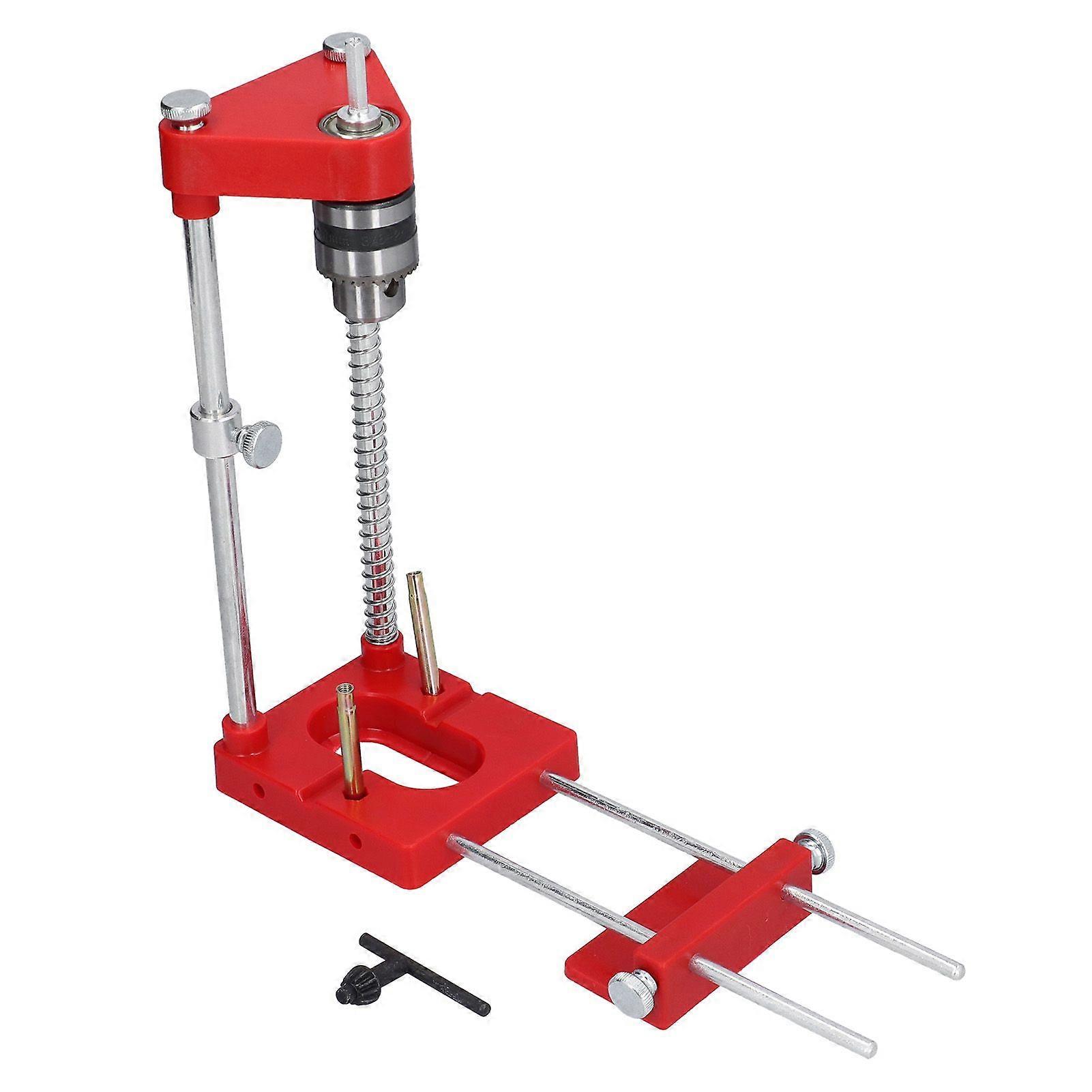 Portable Drill Guide Woodworking Drilling Accurate Locator Template Tool Adjustable Kit