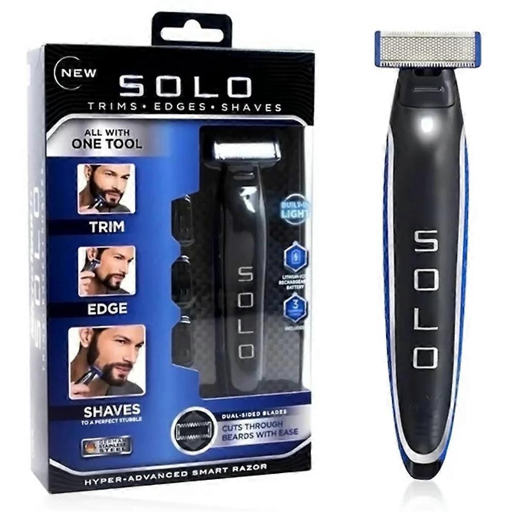 Personal Rechargeable Solo Touch Smart Razor Micro Trimmer Men Shaver