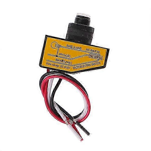 Automatic Light Control Sensor DC12V 24V 36V 48V Dusk to Dawn Photocell Switch
