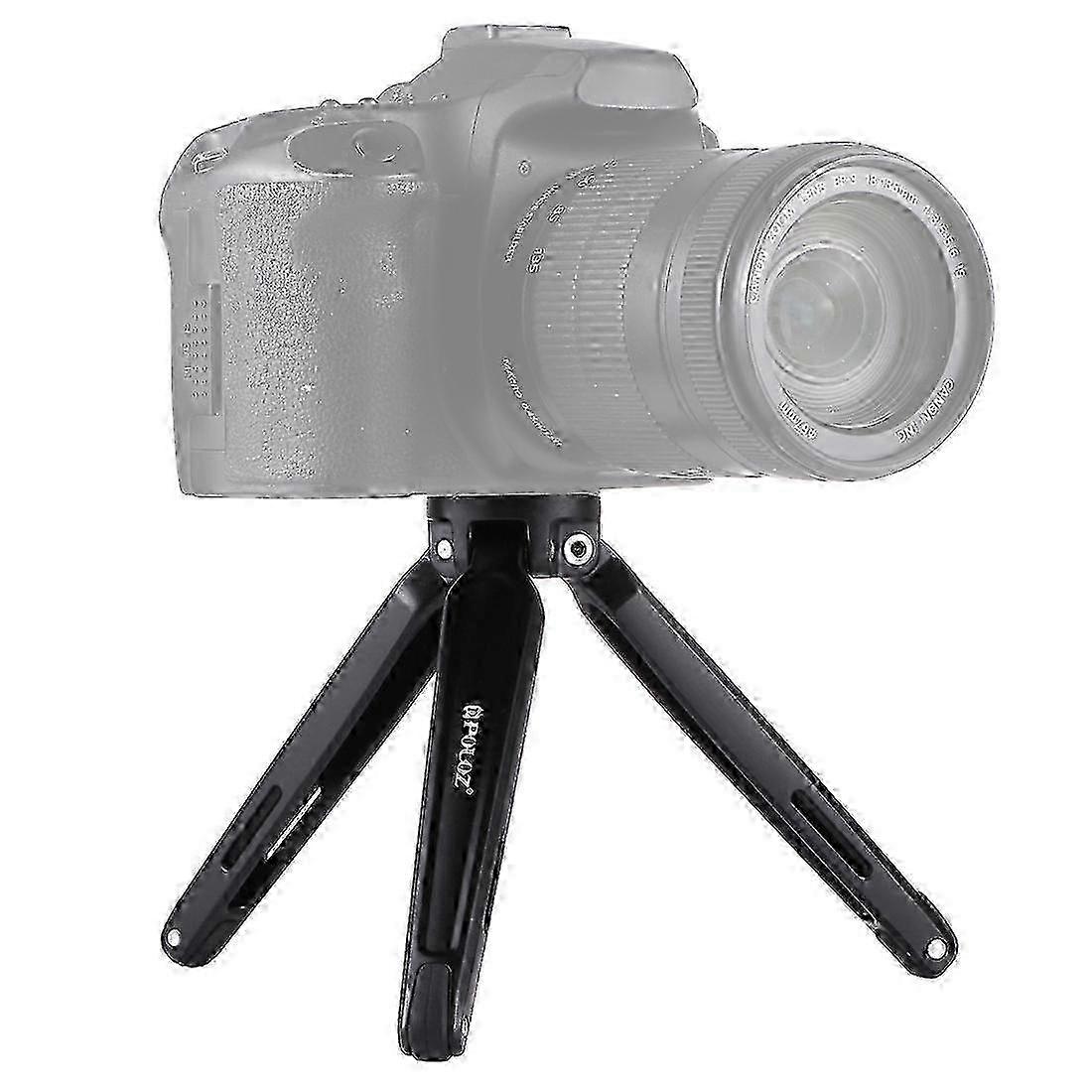 Compact Metal Desktop Tripod Bracket for Portable Use