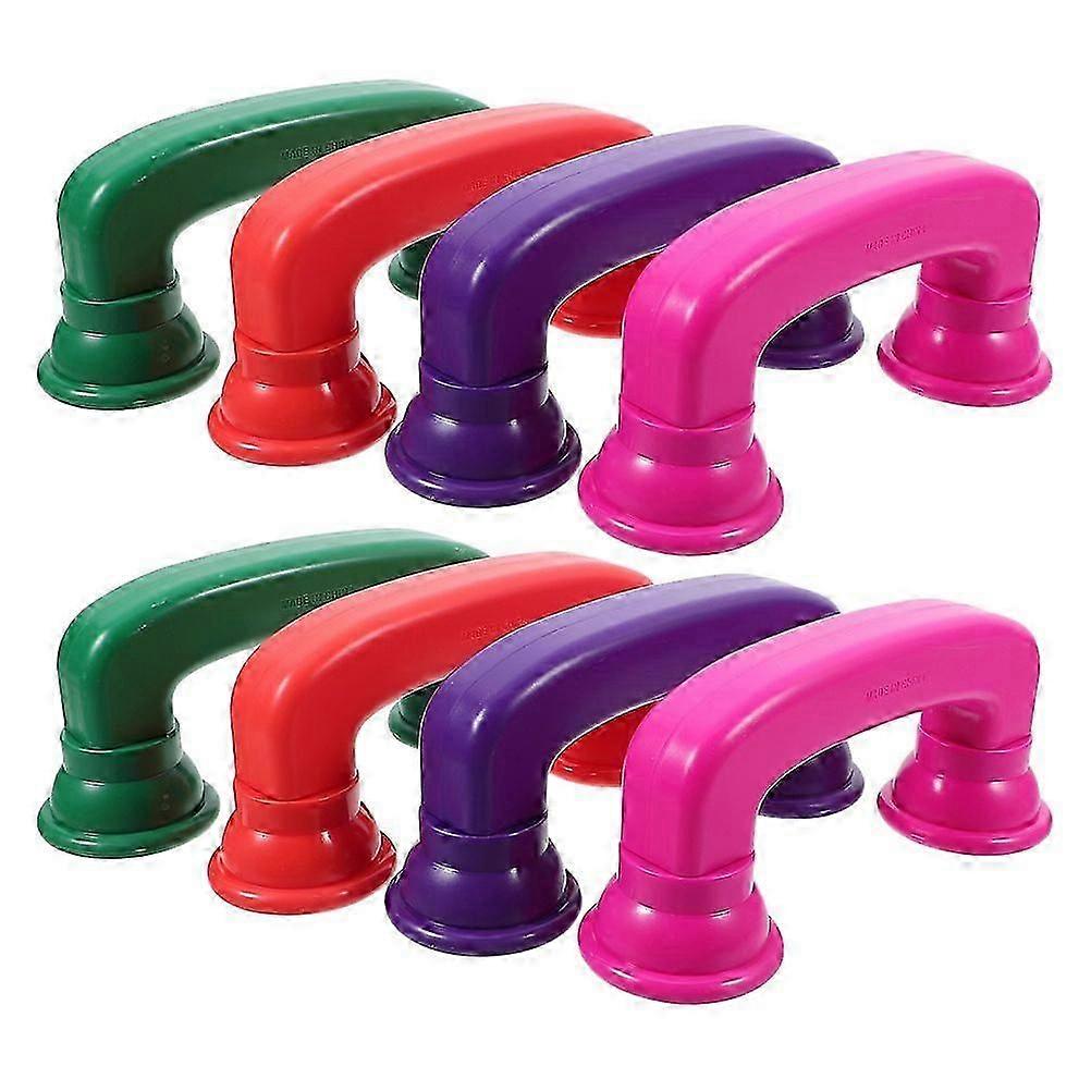 8pcs Plastic Whisper Phone Kids Auditory Feedback Reading Phone Toddler Cell Phone Colorful Fun Toy For Early Learning