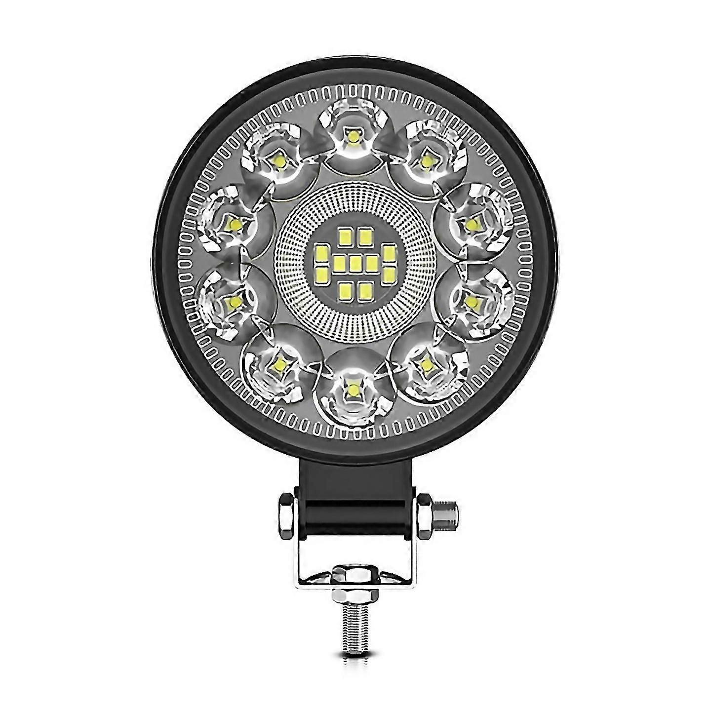 Para Carro Led Luz de Trabalho 3 Polegadas Redonda Led Holofote Luz Auxiliar