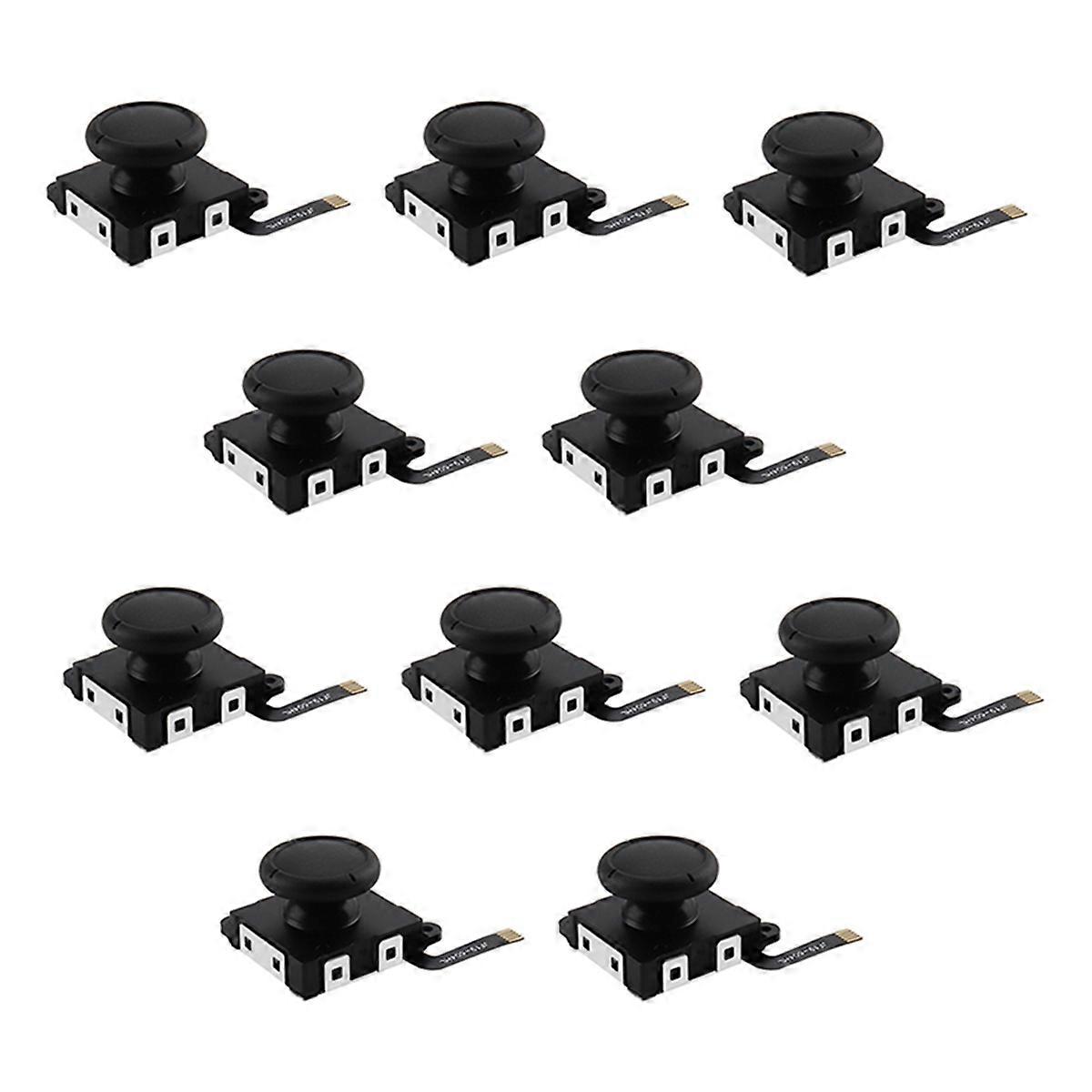 10pcs Switch JoyCon Hall Effect Joystick Replacement Analog Thumb Stick for Lite Repair Parts