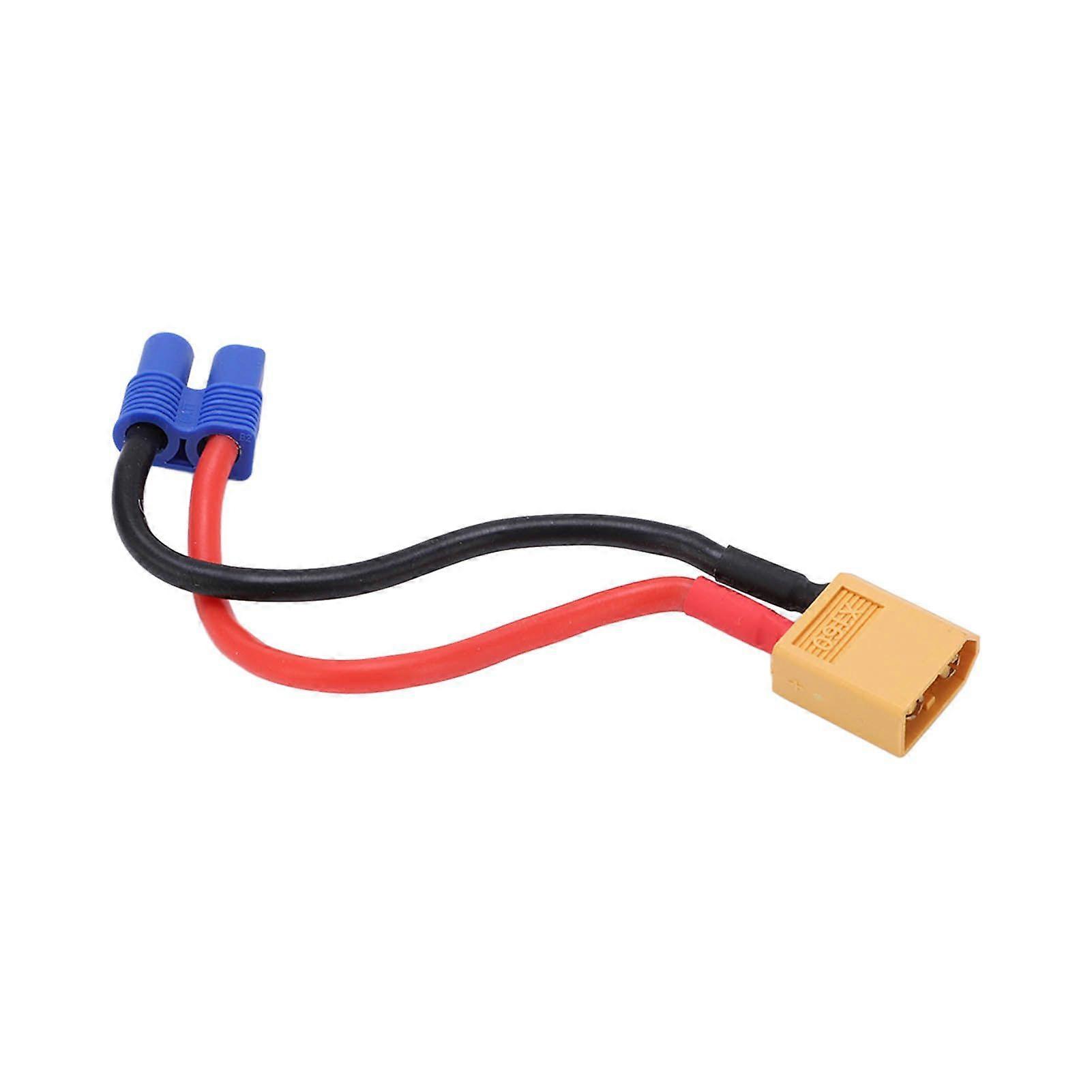 EC3 Female to XT60 Male Adapter High Durability Portable Corrosion Resistance Safe EC3 to XT60 Connector Adapter Wire