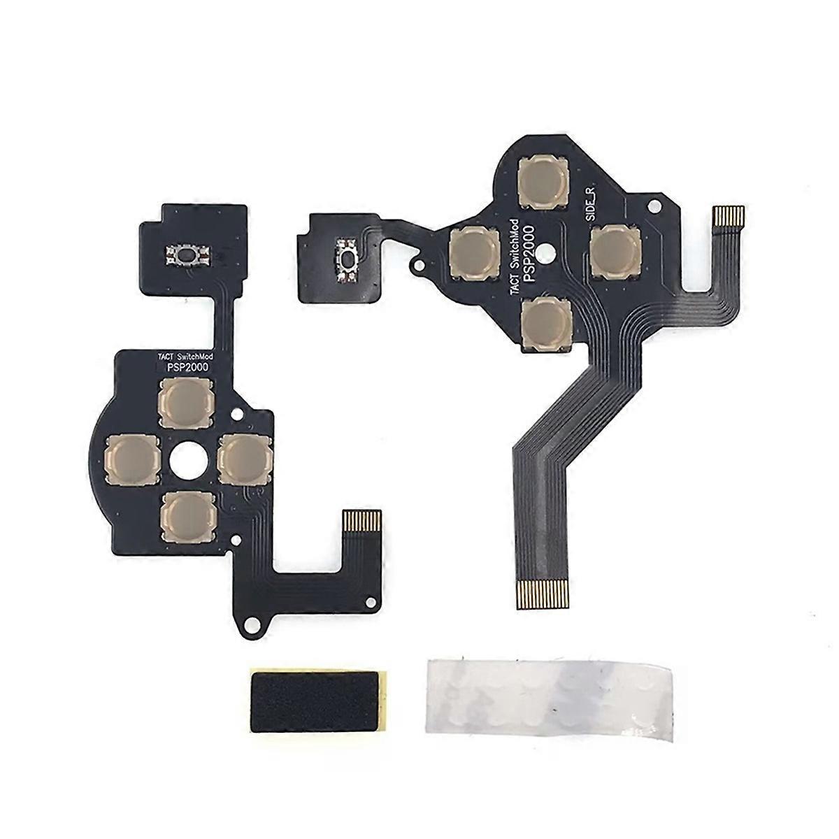 For PSP2000 Controller Left and Right Ribbon Cable Tray Button Film Tray Conductive Film Tray Button Film Sticker