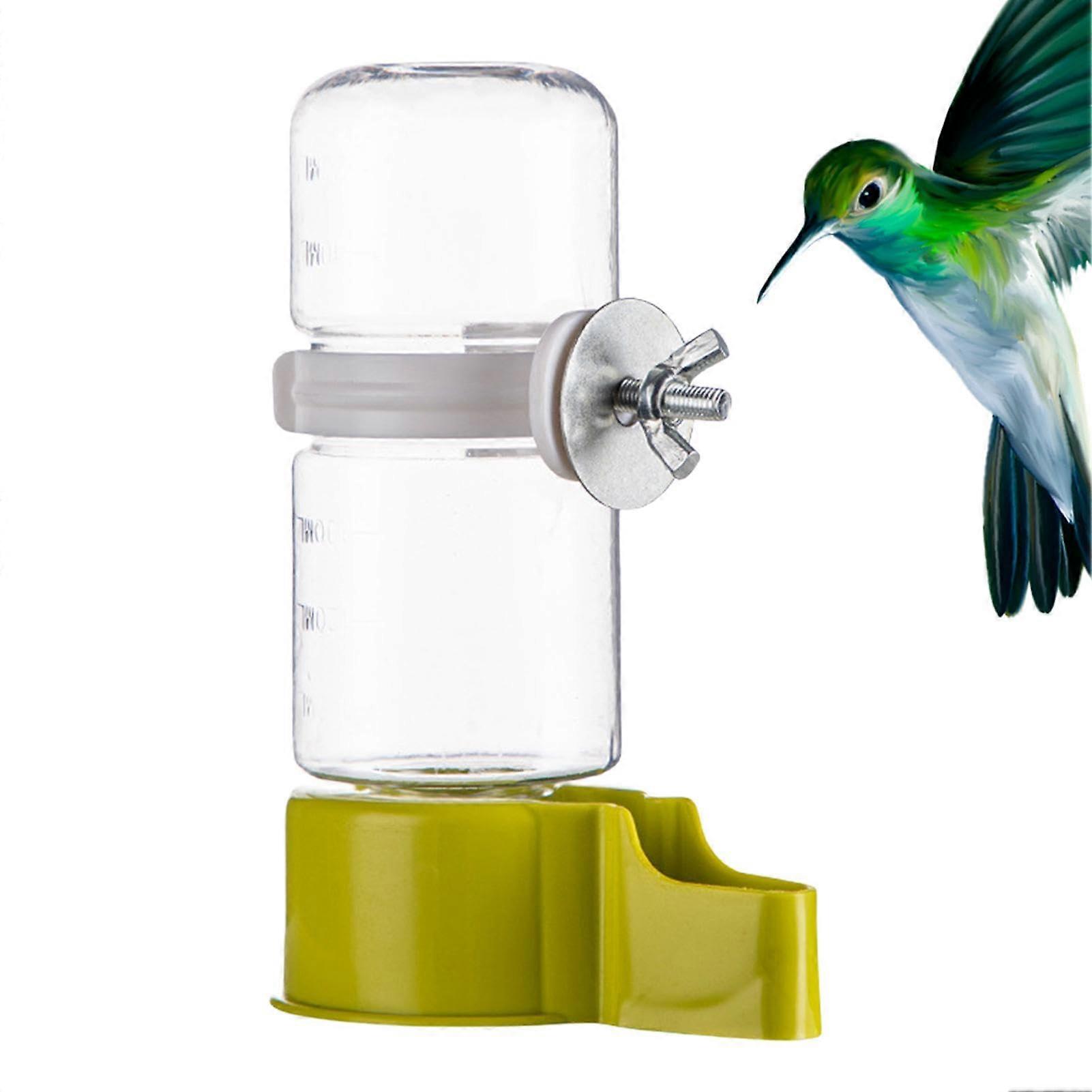 Bird Water Dispenser for Cage Automatic Parrot Drinking Dispenser Lightweight 140ml Water Dispenser