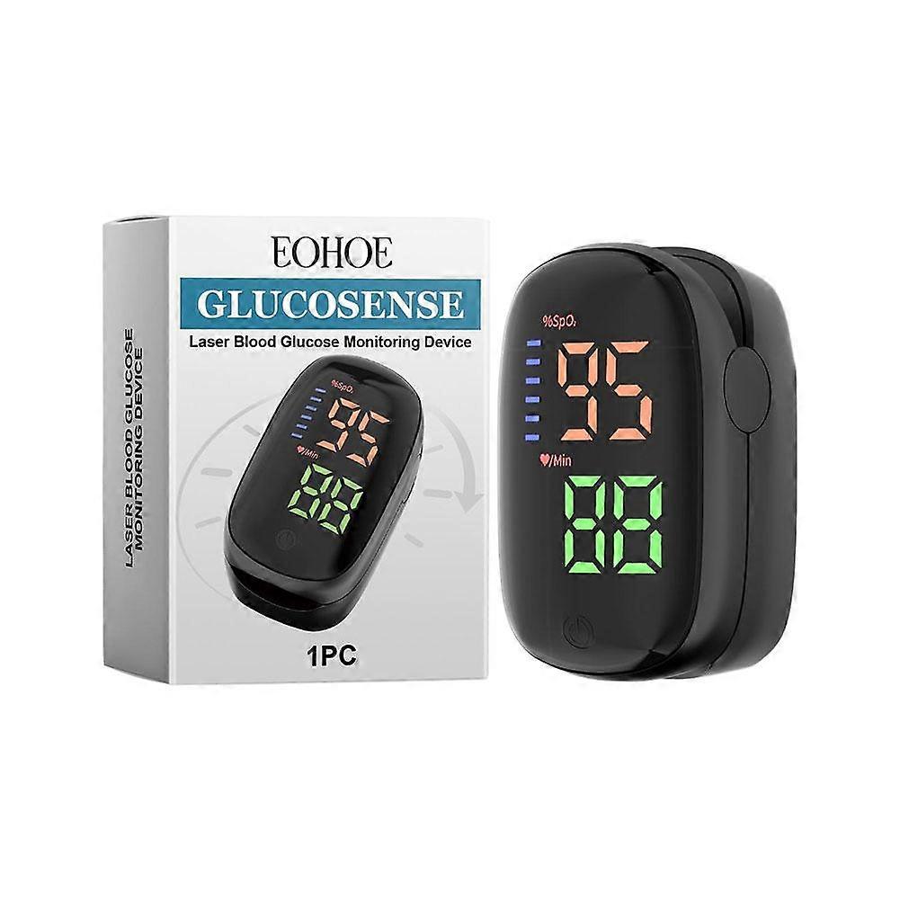 50g Portable Finger Pulse Oximeter with OLED Display Real-Time Blood Oxygen & Heart Rate Monitor for Home Travel Sports