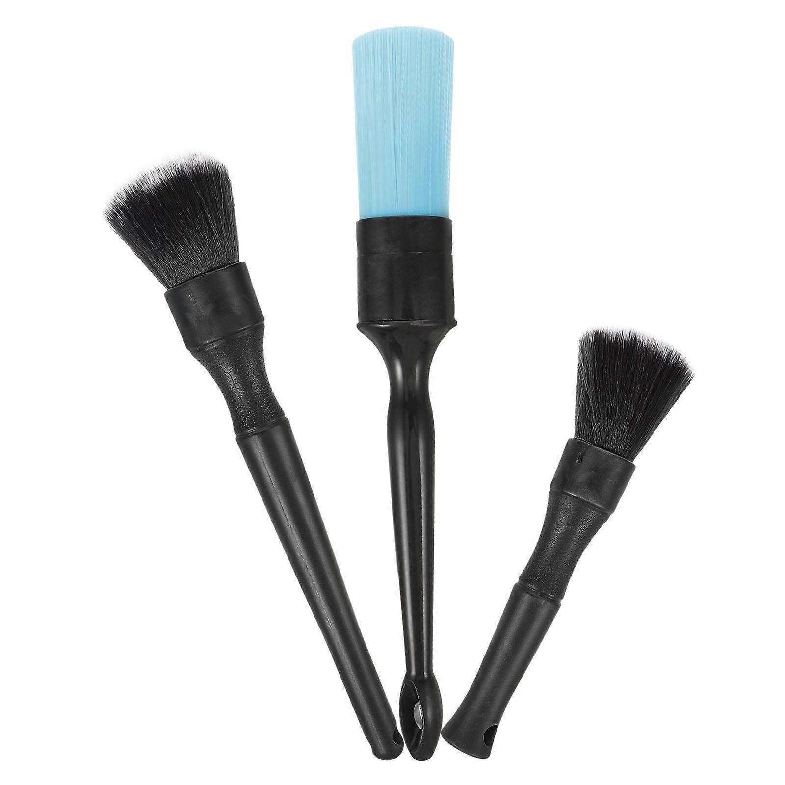 15Pcs Car Interior Detailing Brush Kit For Vehicle Maintenance Includes Dust Removal Brushes In Assorted Color