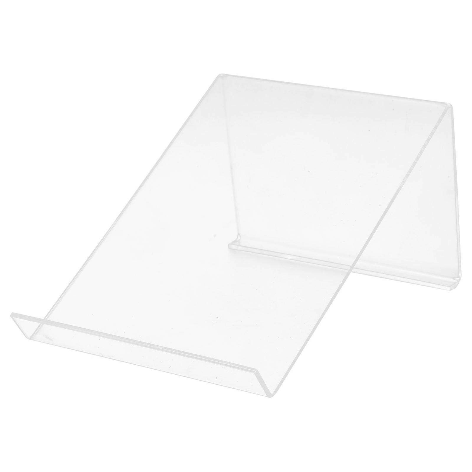 Desktop Phone Holder For Office Use 3Pcs Durable Acrylic Stand For Tablet Showcase Phones Rectangular Space Optimization