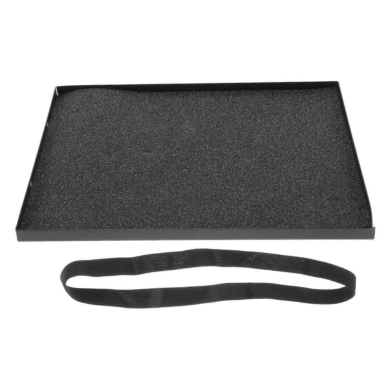 Laptop Tray Platform for Storage 2Pcs Black with Tripod Projector Holder