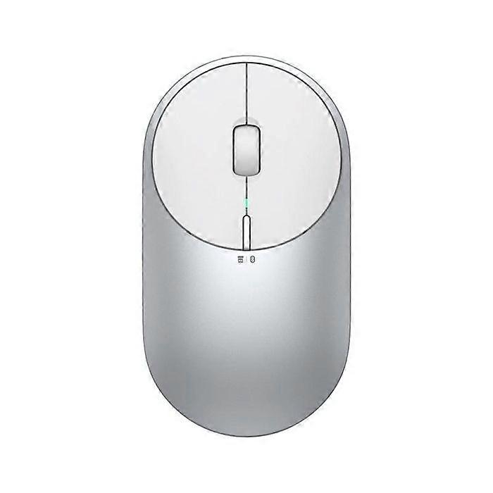Wireless Mouse Bluetooth 4.2 RF 2.4GHz 4000DPI Comfortable Minimalist Design Silver YONIS