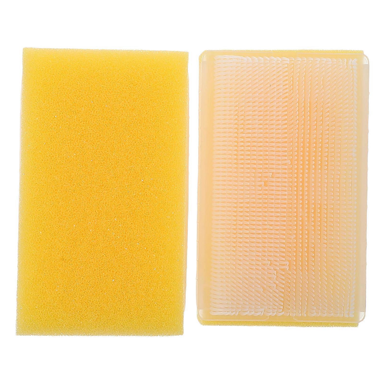 Infant Sensory Bath Sponge for Kids 4Pcs Soft Massage Tool