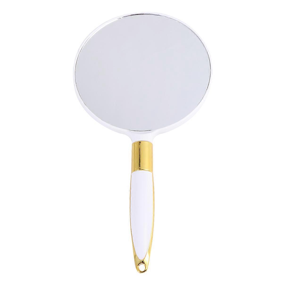 Makeup Tool Round Handheld Cosmetic Mirror for Makeup 2Pcs