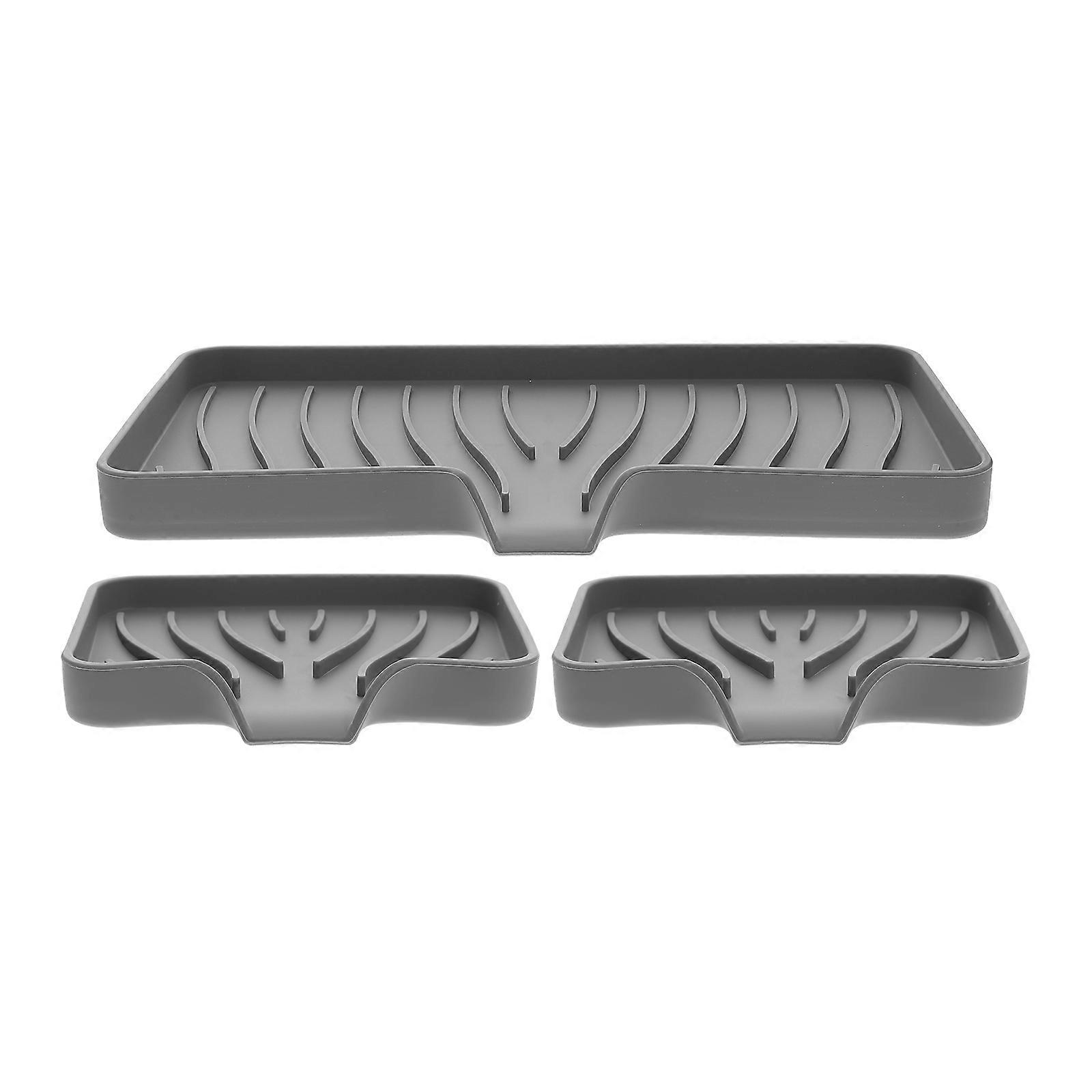 Soap Holder 6 Pcs Silicone Sponge Holder Designed For Kitchen Sink Use With Rectangular Shape And Quality