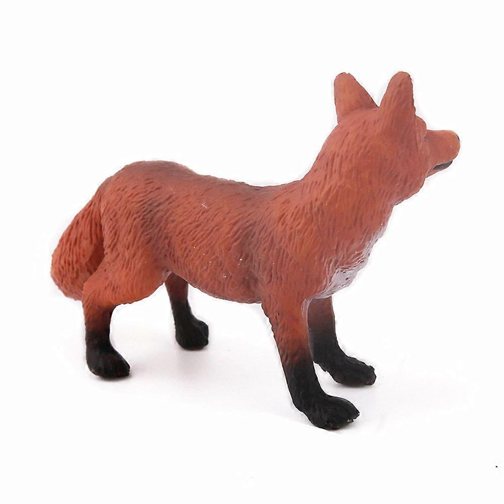 Model Desktop Decoration for Ornament 2Pcs Wildlife Statue