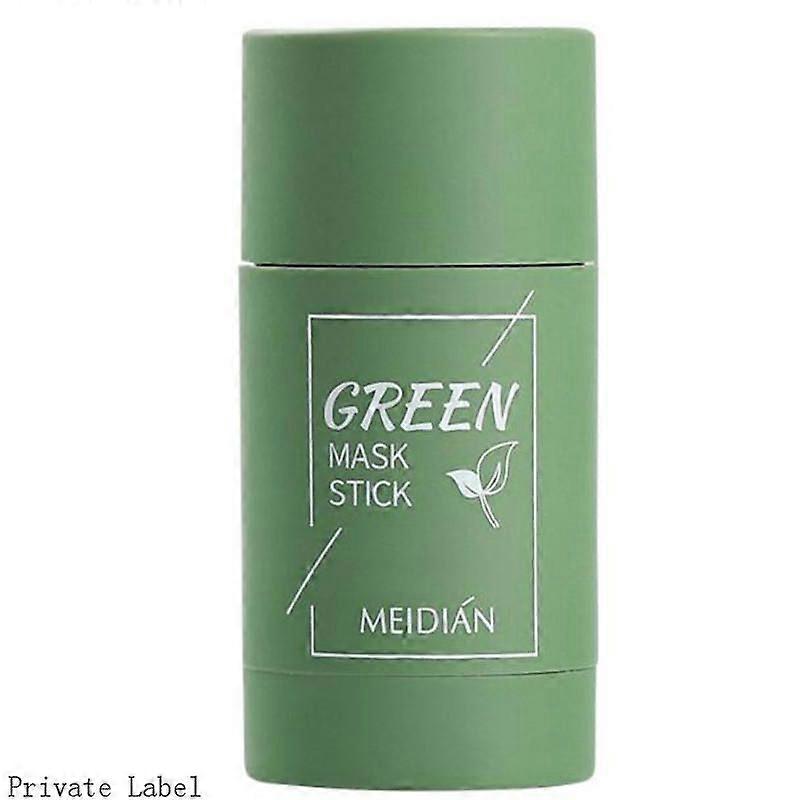Green tea mud mask deep cleaning oil control moisturizing mask stick clay