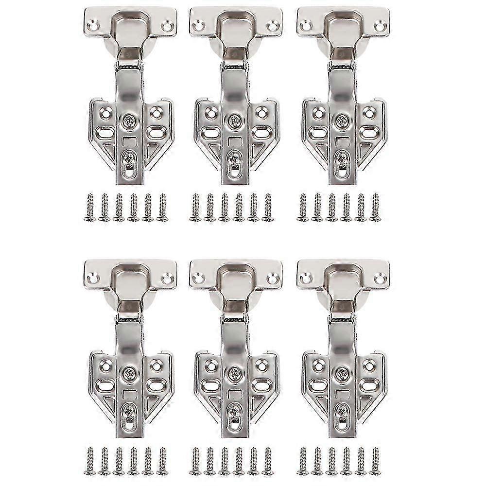 Buffer Damper Hydraulic Hinge for Door Cabinet Hinges Silver Steel