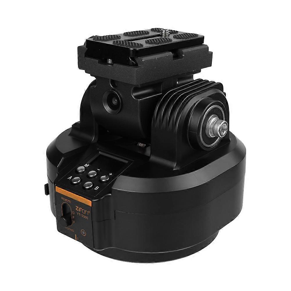 T-2000 Wireless Electric Panoramic Head Auto Rotating AI Face Gesture Tracking 2KG Load 2.4G Remote For Camera Phone Tripod