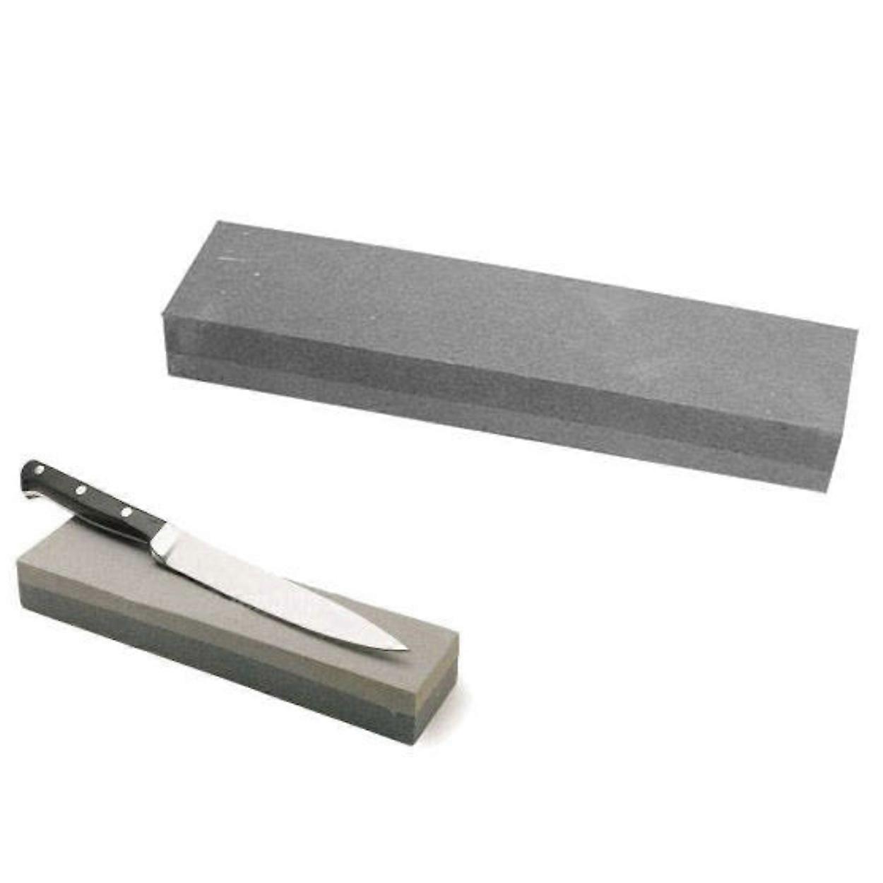 Verk Group Dual-Grit Natural Stone Knife Sharpener
