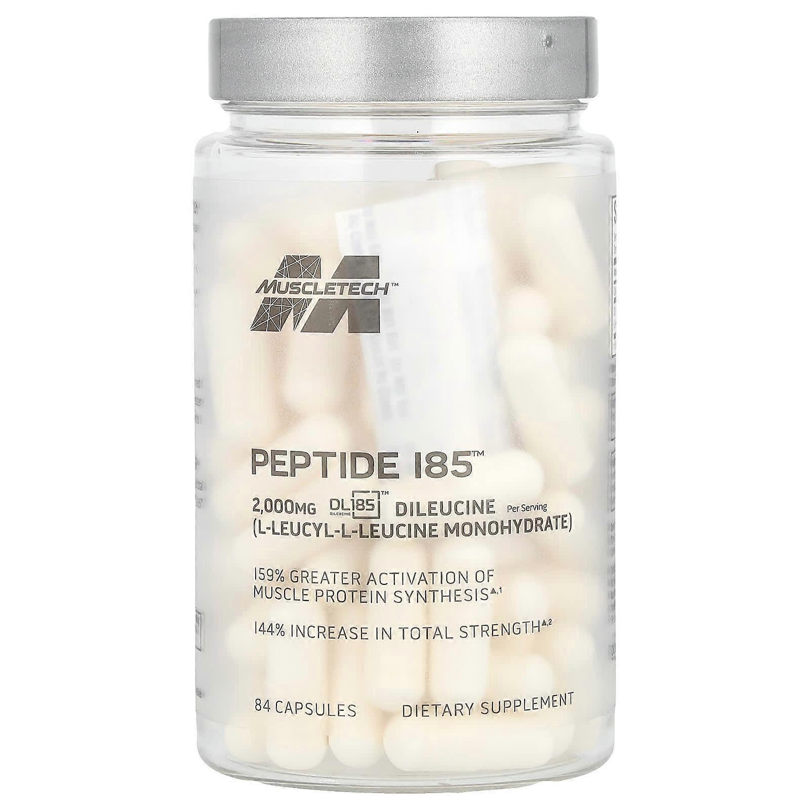 Peptide 185, 2,000 mg, 84 Capsules (666 mg per Capsule)
