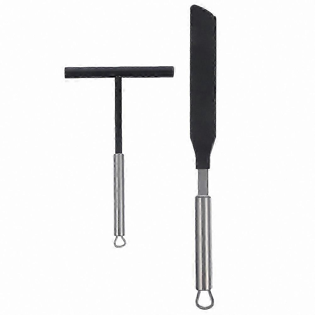 Non-Stick Crepe Pan Set Flat Pancake Cookware Easy Clean Kitchen Tool