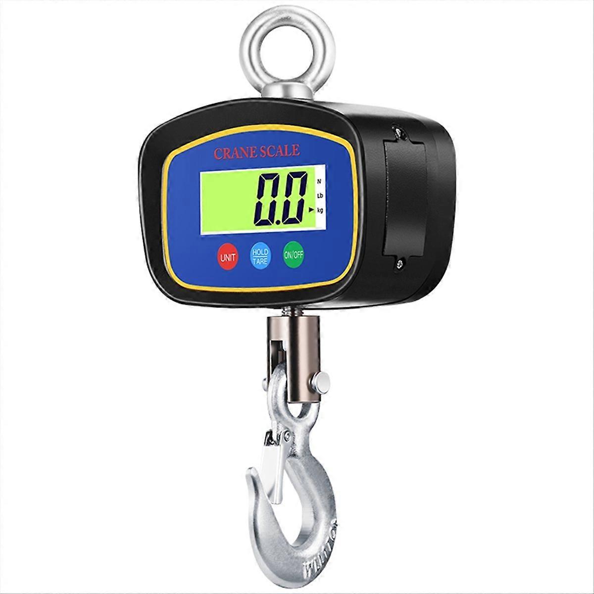 1000KG Electronic Hanging Scale Precision Digital Dual LCD Display A