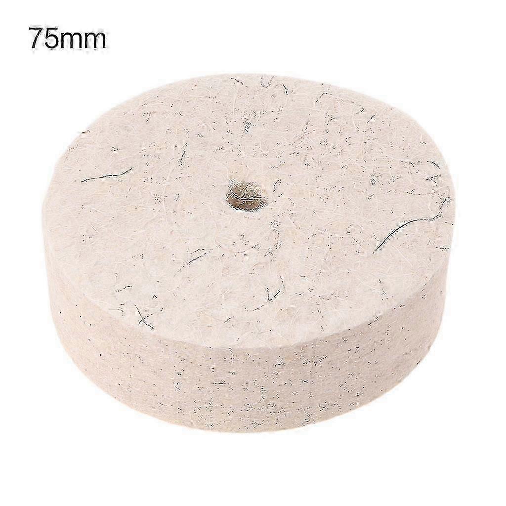 25-26 Wool Polishing Wheel Buffing Pads for Bench Grinder/Bench Buffer Durable