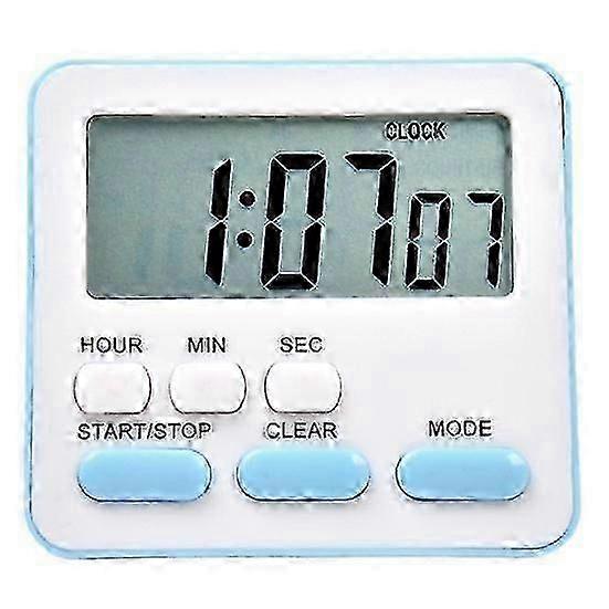 Kitchen Timer for Cooking Magnetic Attraction on Fridge Oven Multifunctional Digital Timer with Large Display Time Count-up Clock Student Time