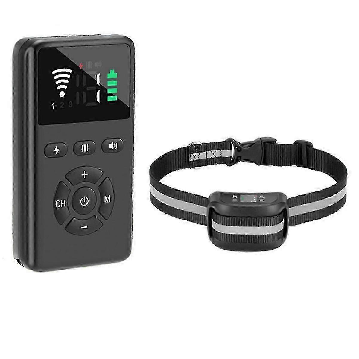 25-26 2 In 1 Dog Training System Gps Electronic Fence Remote Control Training Device Rechargeable Waterpr