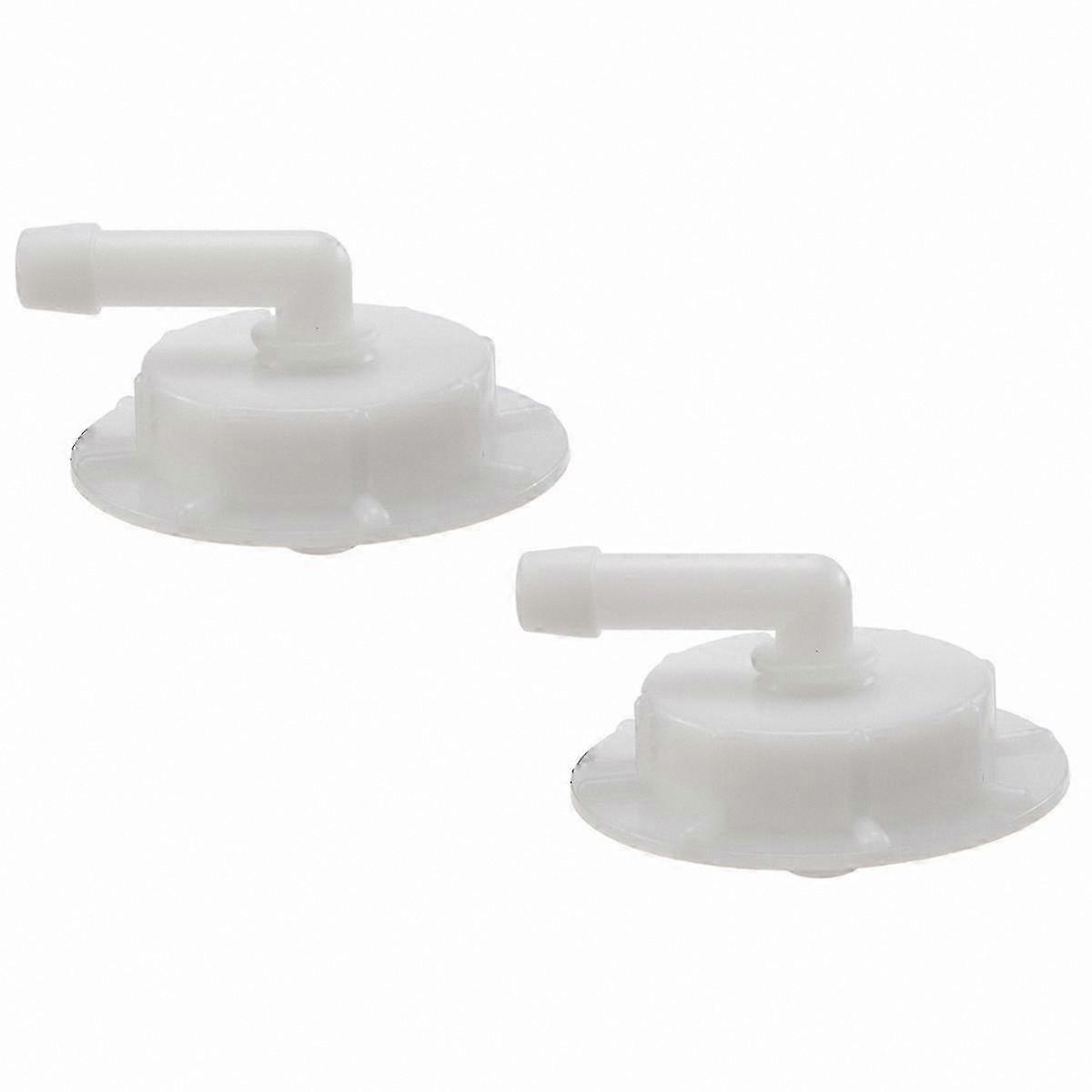 2-Pack Coolant Reservoir Cap for Radiator Overflow Tank, Compatible with Multiple Car Models